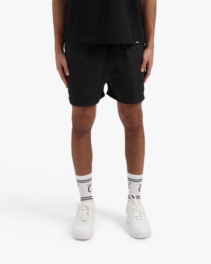 CROYEZ ALLOVER SWIM SHORTS