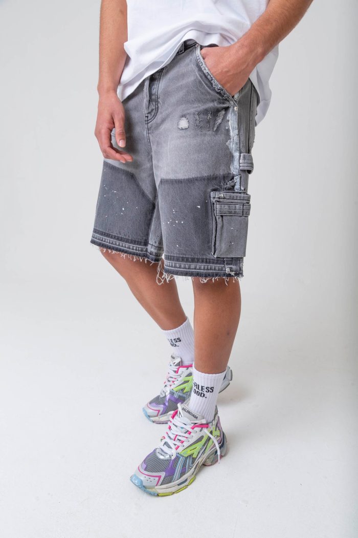 FB DENIM WORKER SHORT