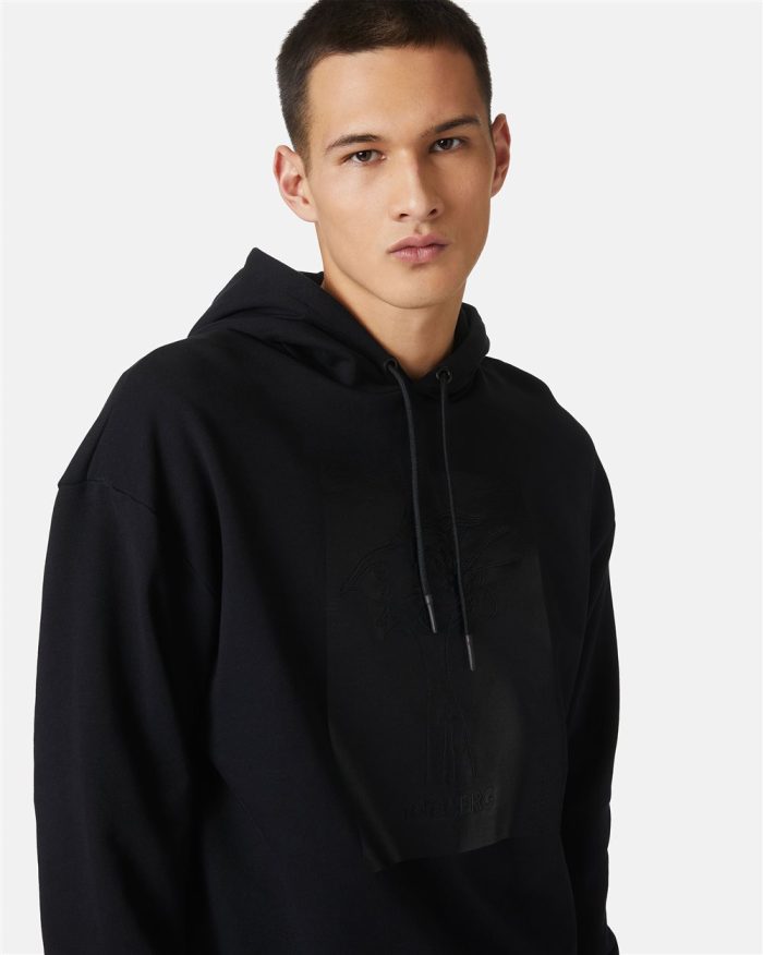 ICEBERG SWEATSHIRTS SHINE - BLACK