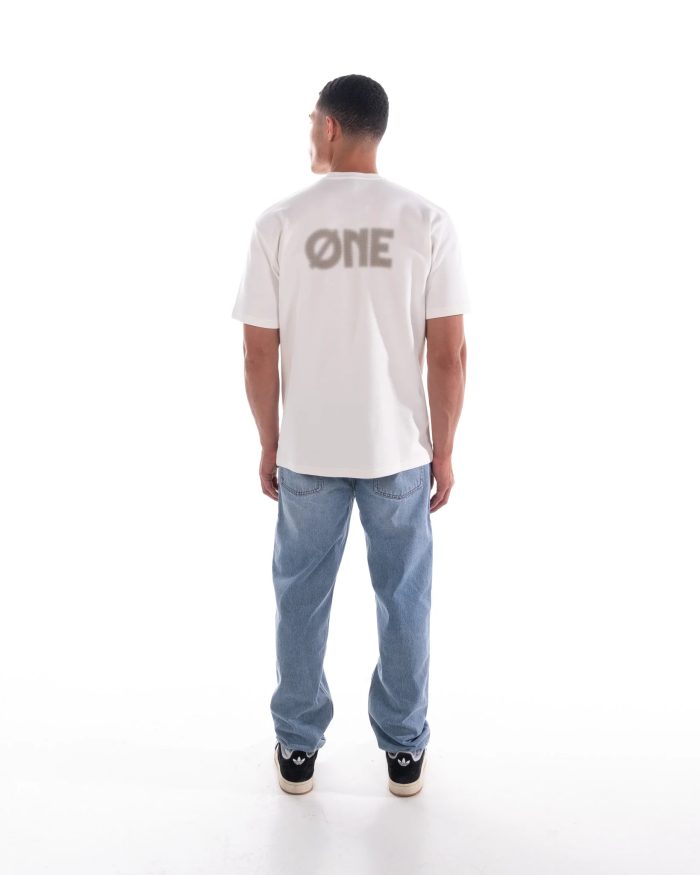 ØNE TEE OFF-WHITE - DOTTED SAND