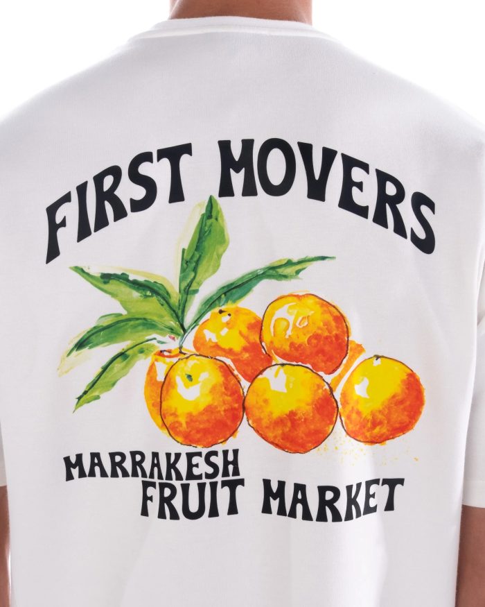 ØNE TEE OFF-WHITE - FRUIT MARKET