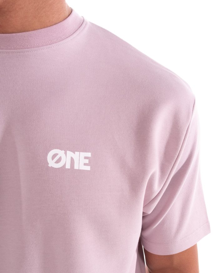 ØNE TEE PINK - DOTTED