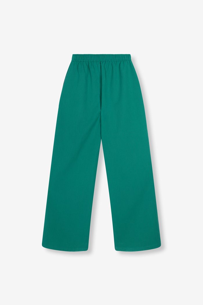 ALIX THE LABEL PINSTRIPE WIDE LEG PANTS