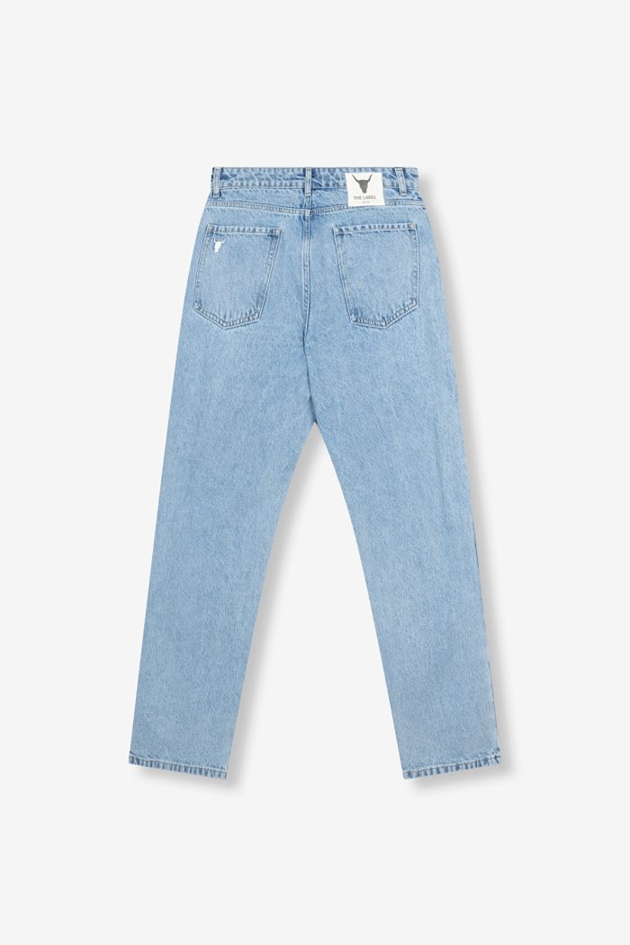 ALIX THE LABEL WOVEN DENIM BULL PANTS