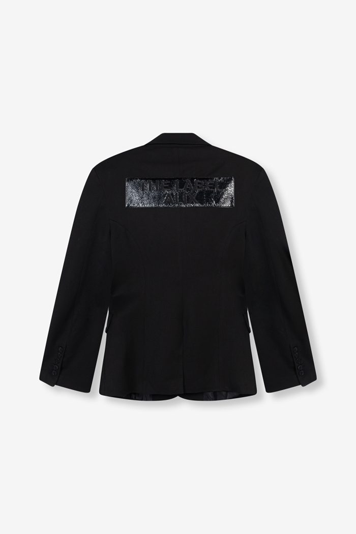 ALIX THE LABEL WOVEN HOURGLASS BLAZER