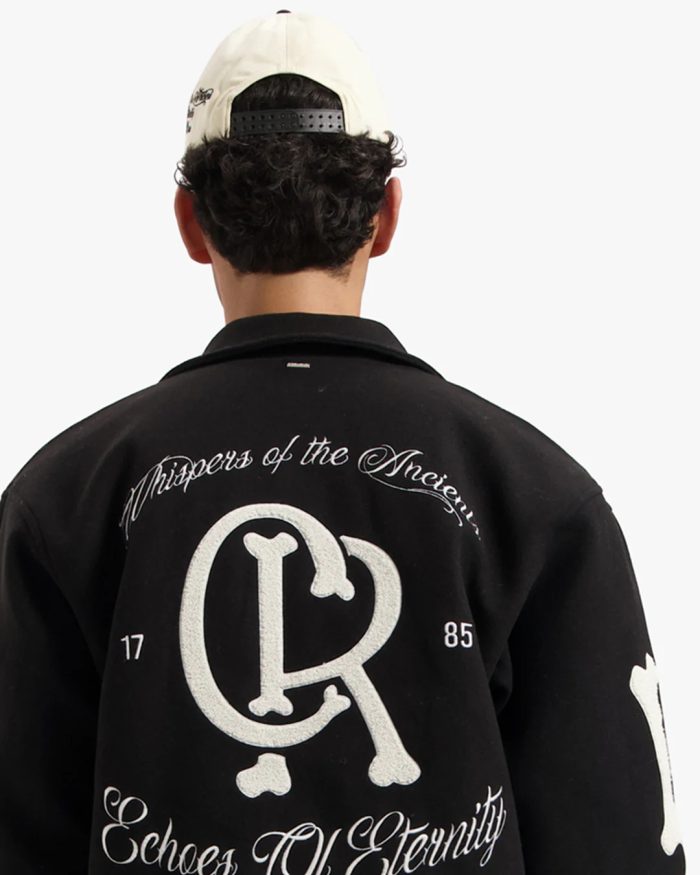 CROYEZ ECHOES OF ETERNITY VARSITY JACKET