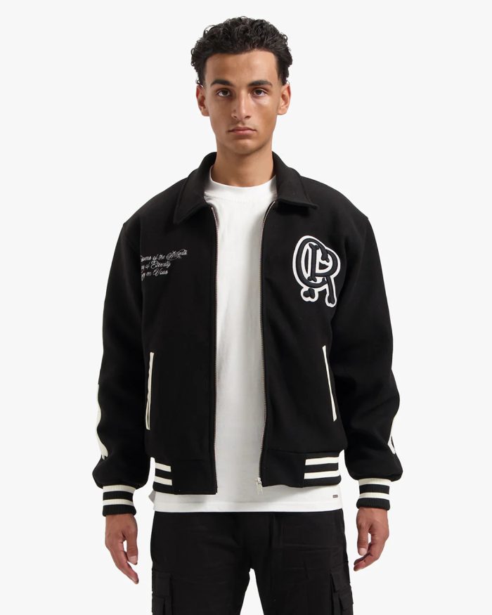 CROYEZ ECHOES OF ETERNITY VARSITY JACKET