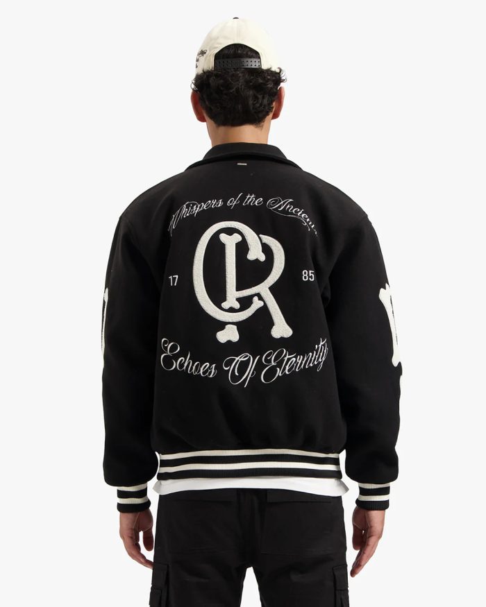 CROYEZ ECHOES OF ETERNITY VARSITY JACKET