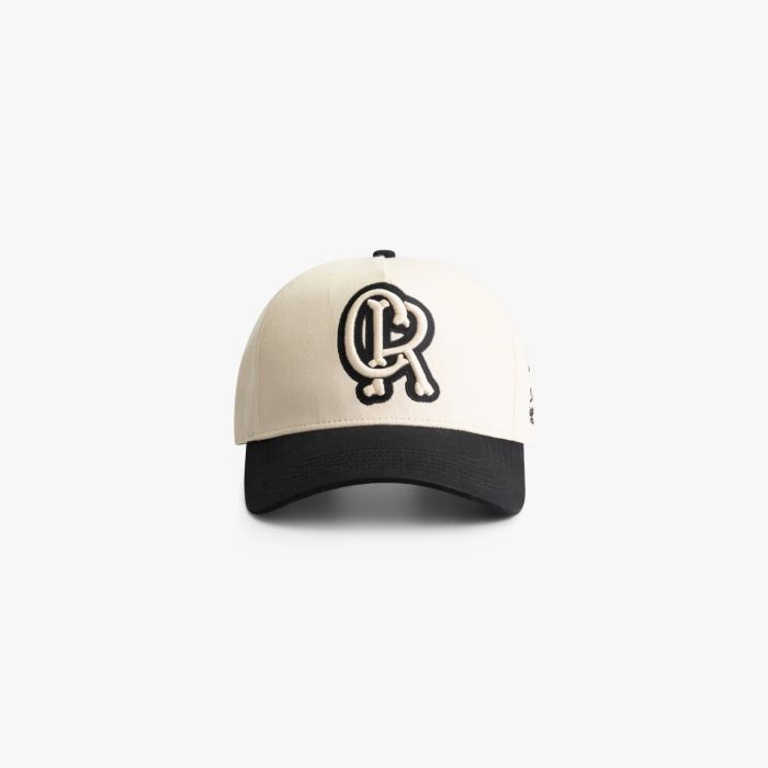 CROYEZ INITIAL BONE BASEBALL CAP