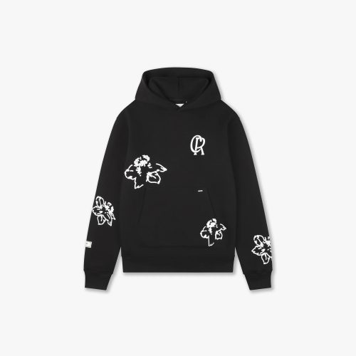 CROYEZ INITIAL FLOWER HOODIE