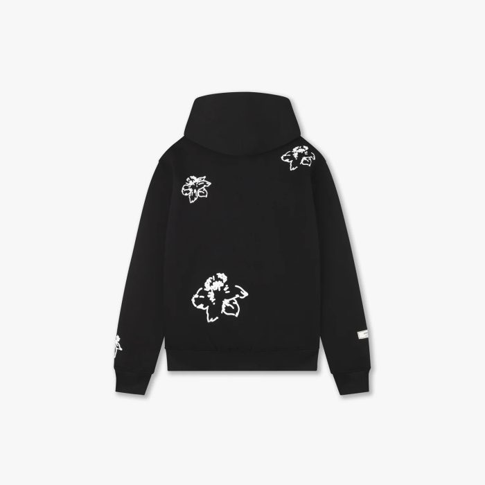 CROYEZ INITIAL FLOWER HOODIE