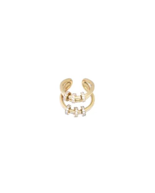 JULI DANS JEWELS ISABELLE EARCUFF SMALL GOLD