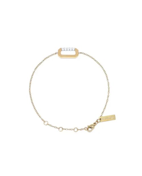 JULI DANS JEWELS LOULOU CHAIN BRACELET GOLD SILVER