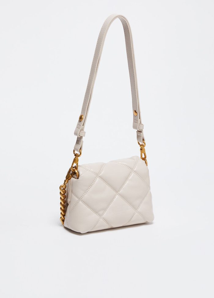 LIU JO ECS S CROSSBODY - SOFT CREAM