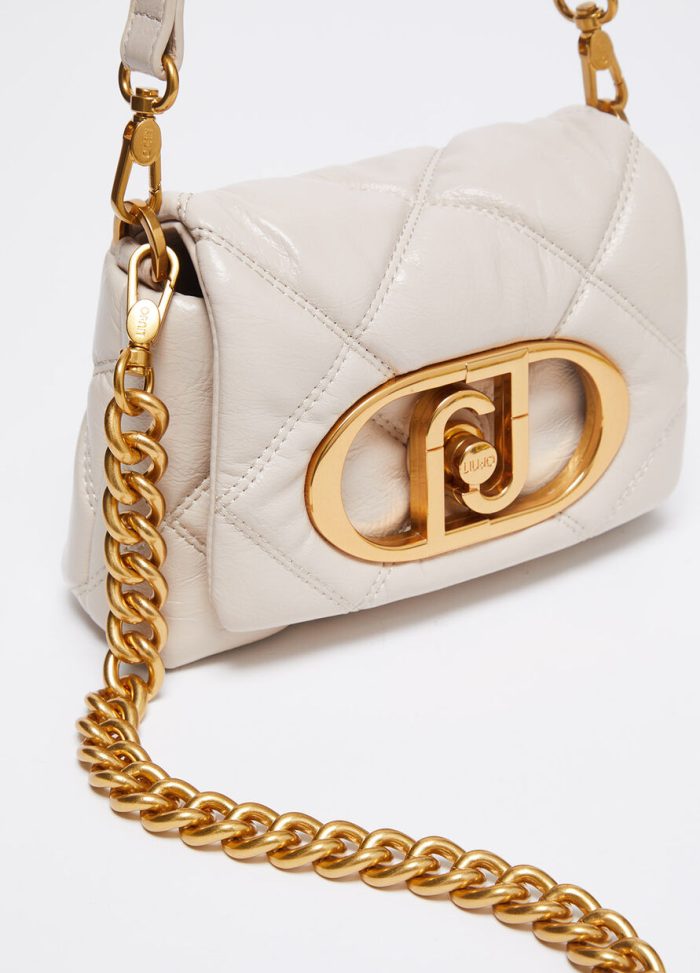 LIU JO ECS S CROSSBODY - SOFT CREAM