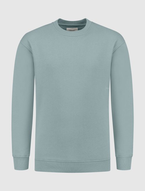 PURE PATH LOOSE FIT SWEATERS CREWNECK LS