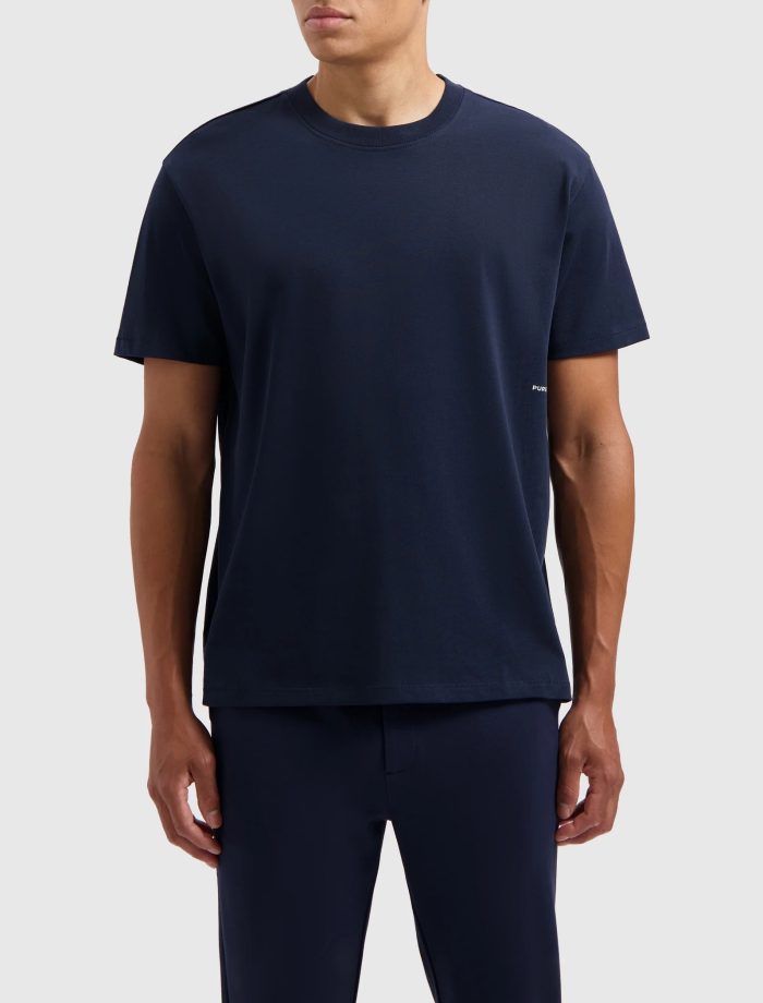 PURE PATH LOOSE FIT T-SHIRTS CREWNECK SS