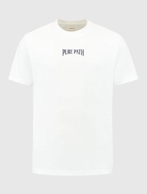 PURE PATH LOOSE FIT T-SHIRTS CREWNECK SS