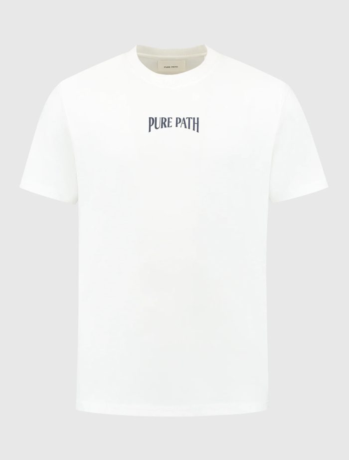 PURE PATH LOOSE FIT T-SHIRTS CREWNECK SS