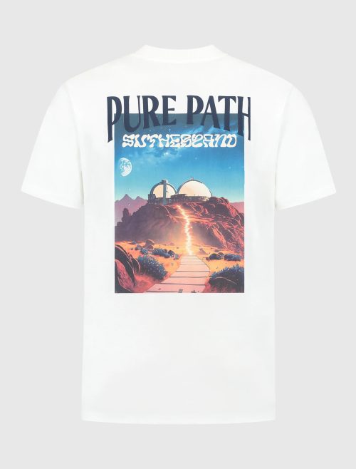 PURE PATH LOOSE FIT T-SHIRTS CREWNECK SS