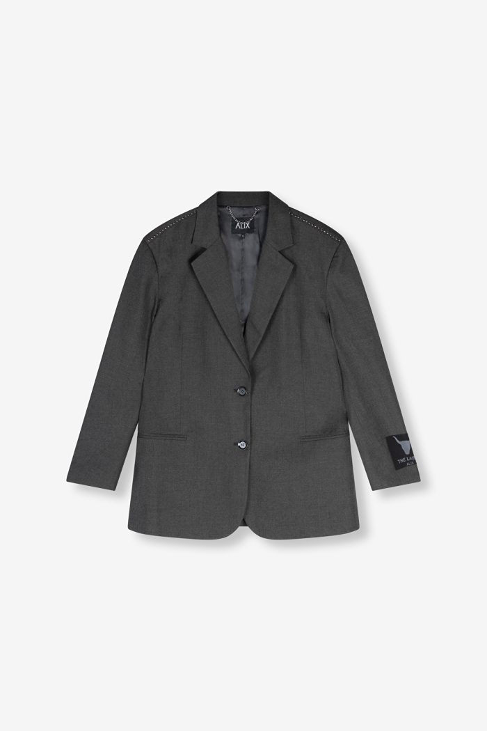 ALIX THE LABEL WOVEN CLASSY BLAZER