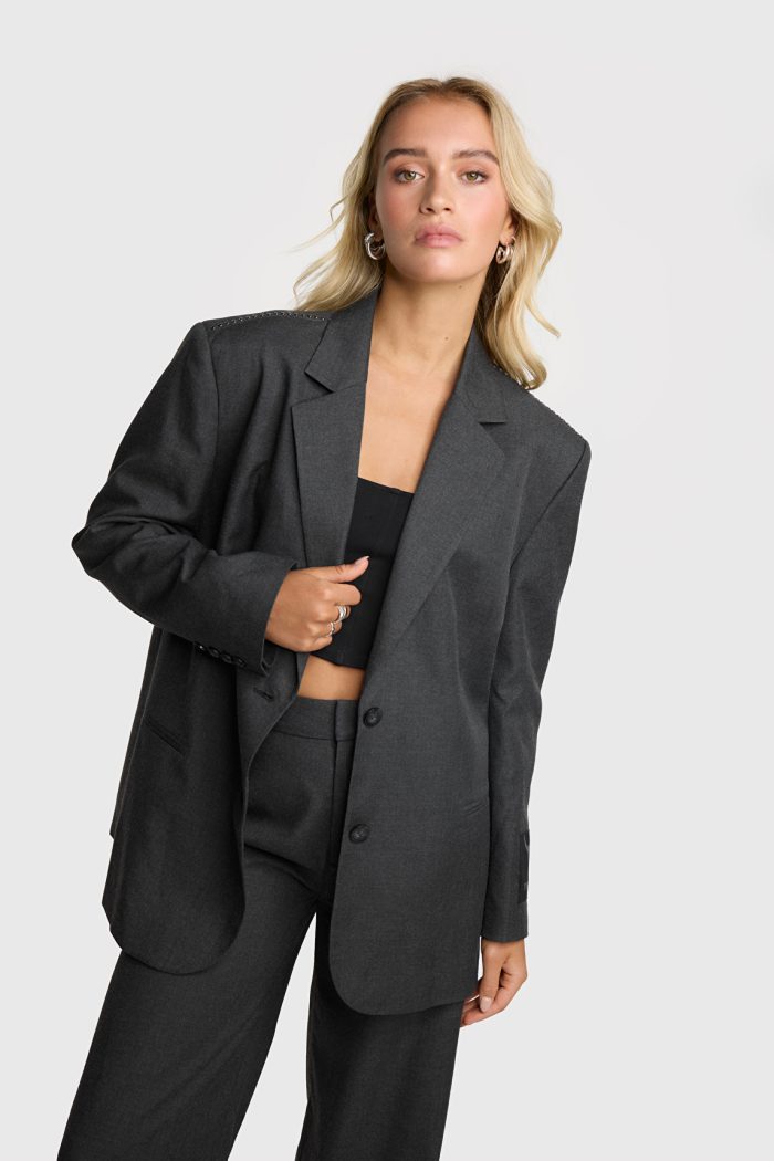 ALIX THE LABEL WOVEN CLASSY BLAZER