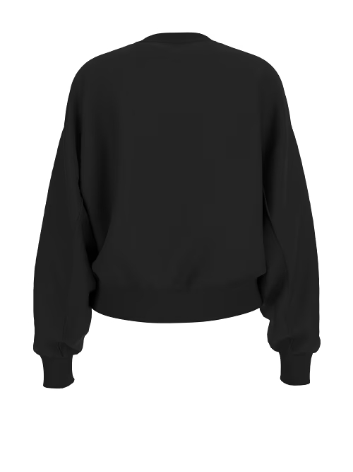 GUESS CN 4G LOGO SWEATSHIRT - BLACK