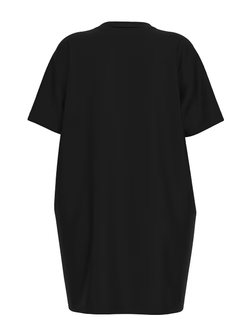 GUESS FRANCIE T-SHIRT DRESS - BLACK