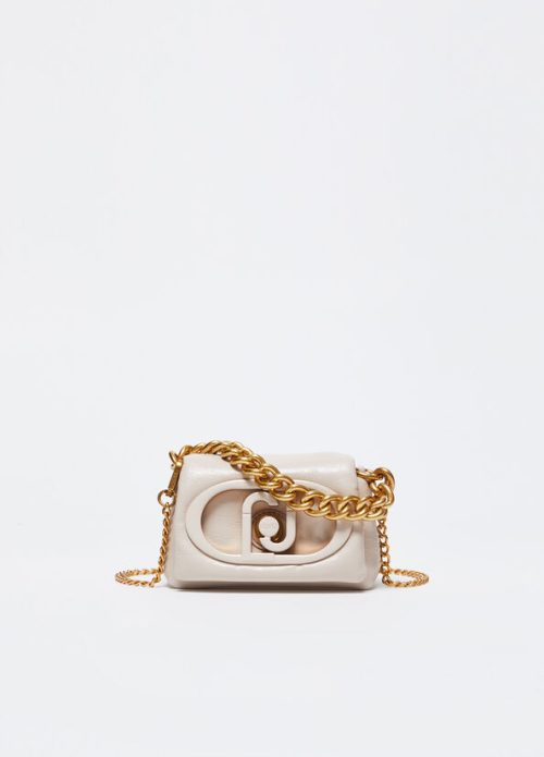 LIU JO ECS XS CROSSBODY - CREAM SOFT