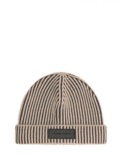 PURE PATH LOGO BADGE BEANIE