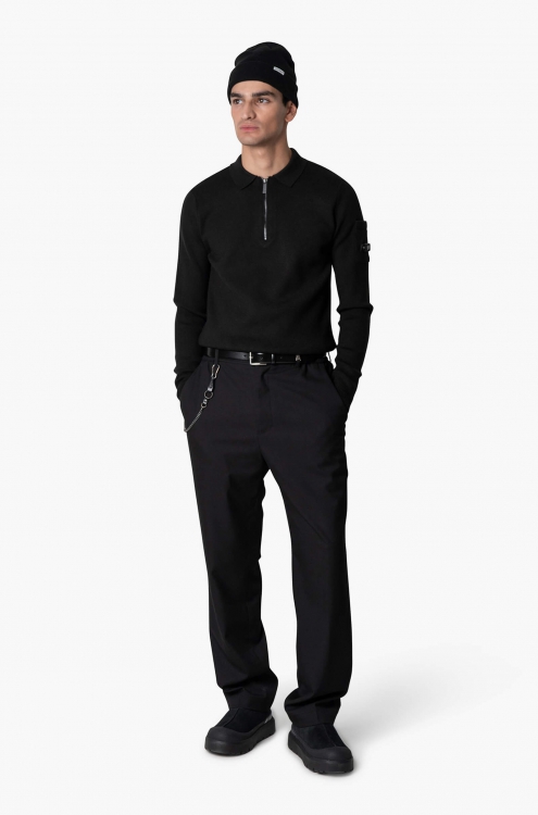 QUOTRELL COUTURE CHIEF KNITTED POLO