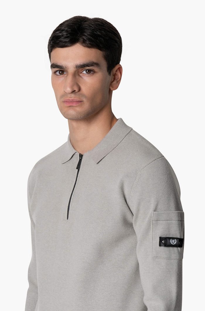 QUOTRELL COUTURE CHIEF KNITTED POLO