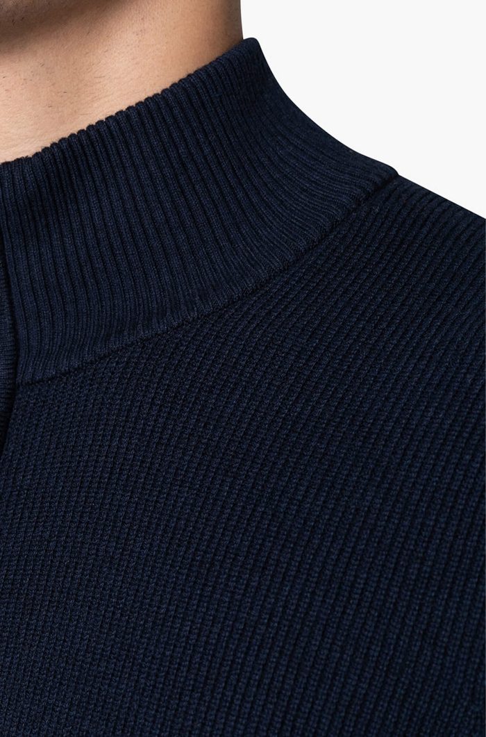 QUOTRELL COUTURE D'AZUR KNITTED HALFZIP