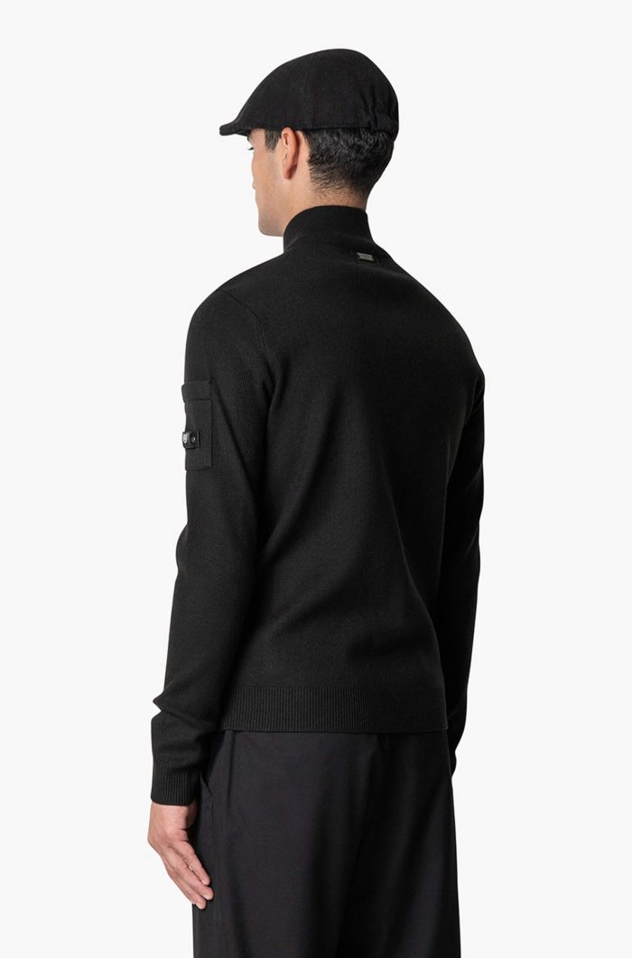 QUOTRELL COUTURE PALACE KNITTED HALFZIP