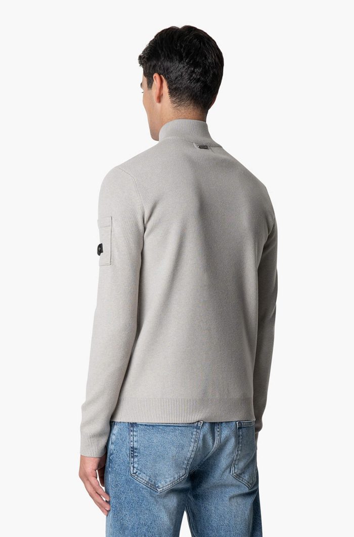 QUOTRELL COUTURE PALACE KNITTED HALFZIP