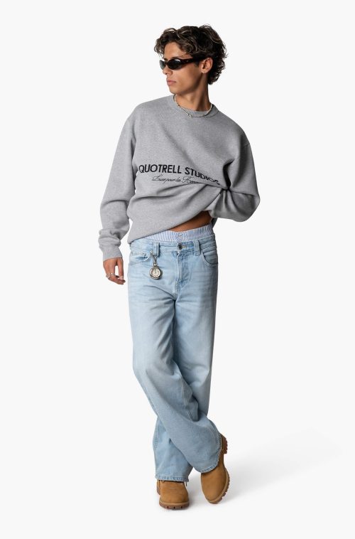 QUOTRELL STUDIOS KNITTED CREWNECK