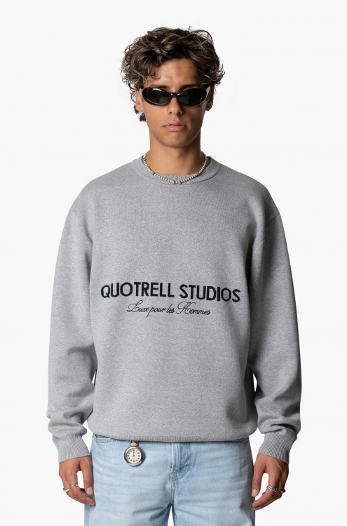 QUOTRELL STUDIOS KNITTED CREWNECK