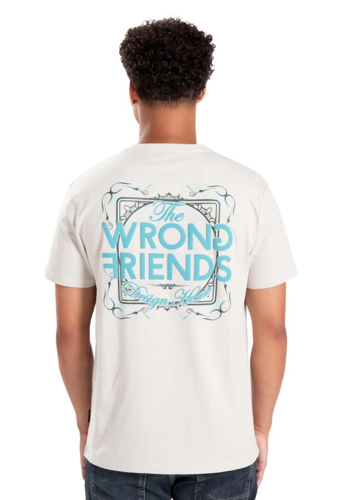 WRONG FRIENDS VARNA T-SHIRT - LIGHT GREY