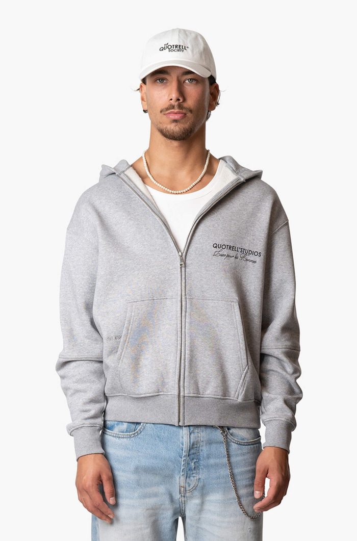 QUOTRELL STUDIOS ZIP HOODIE