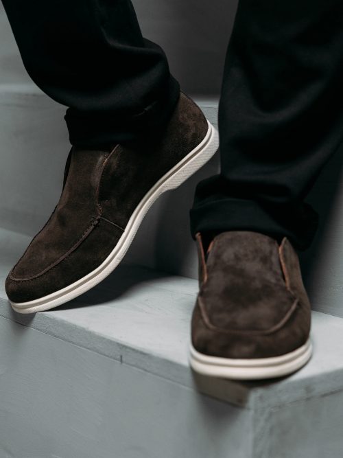 AB LIFESTYLE HIGH LOAFER - EBONY BROWN