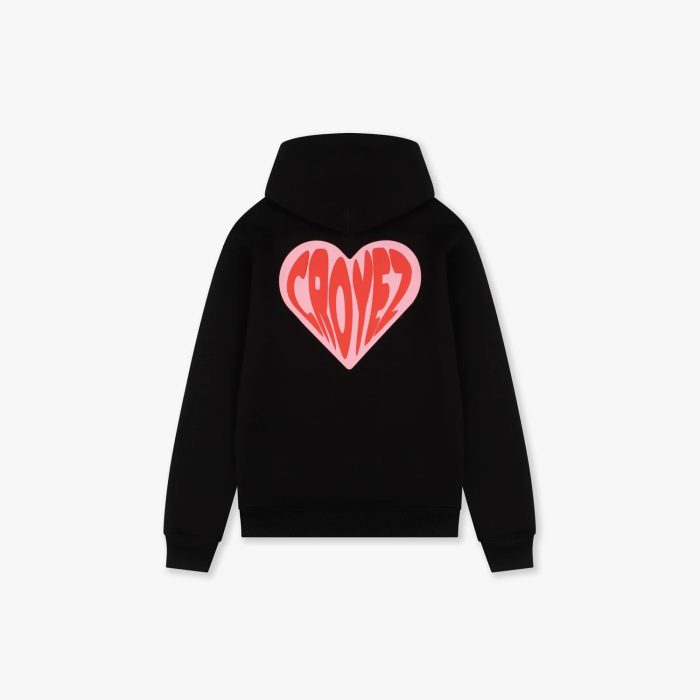 CROYEZ PUFFED HEART HOODIE