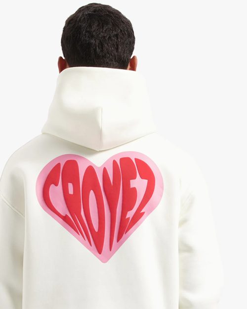 CROYEZ PUFFED HEART HOODIE