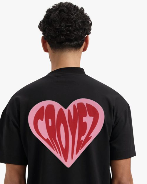 CROYEZ PUFFED HEART T-SHIRT