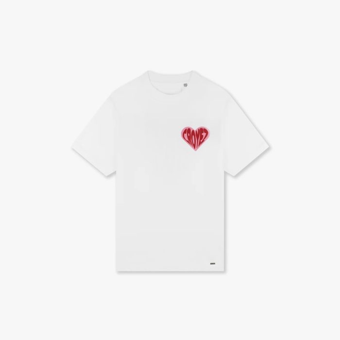 CROYEZ PUFFED HEART T-SHIRT