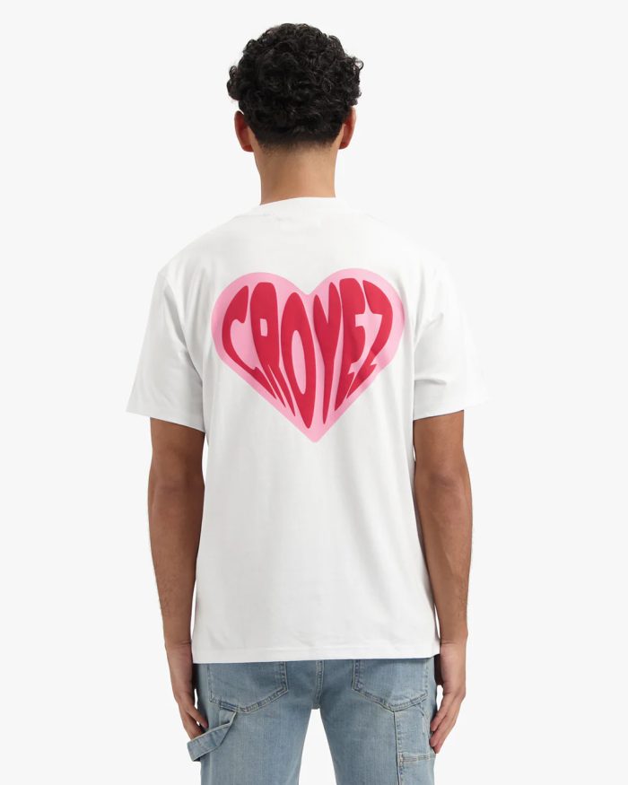 CROYEZ PUFFED HEART T-SHIRT