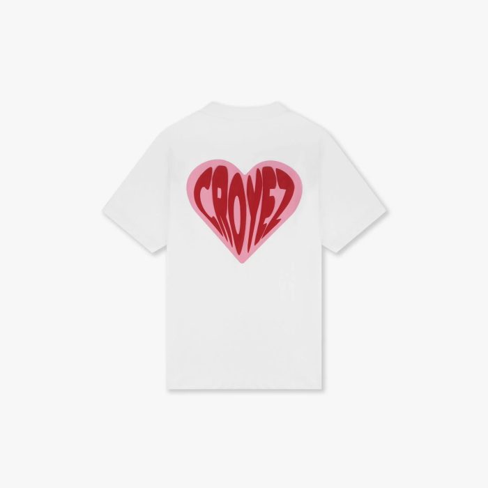 CROYEZ PUFFED HEART T-SHIRT