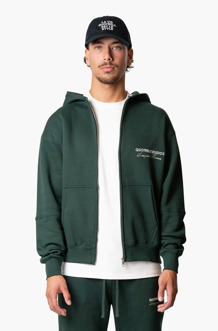 QUOTRELL STUDIOS ZIP HOODIE