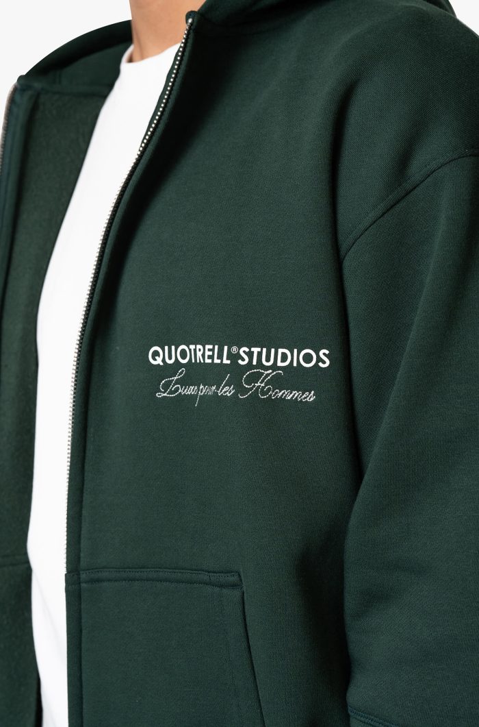 QUOTRELL STUDIOS ZIP HOODIE