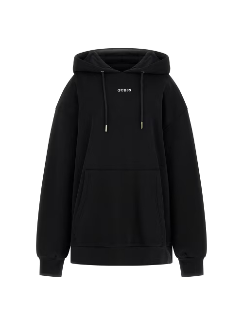 GUESS MIDGE OVERSIZED SWEATSHIRT - BLACK