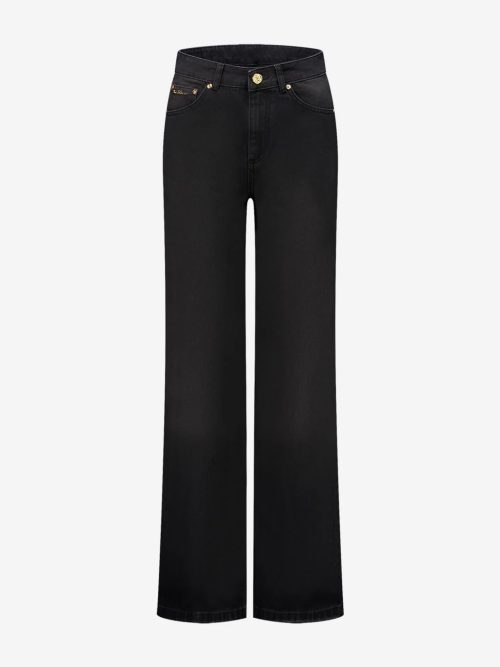 NIKKIE ERODE WIDE LEG JEANS